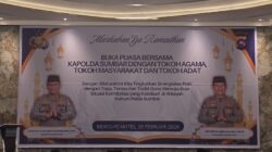 Perkuat Tali Silaturahmi di bulan Suci Ramadhan Kapolda Sumbar Buka Bersama Dengan Tokoh Agama, Tokoh Adat dan Tokoh Masyarakat