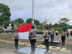 Kompol Idris Bakara Tegaskan Integritas Personel dalam Upacara HKN, Atensi AKBP M. Faisal Perdana Nyata