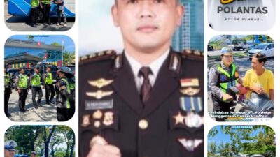 Kombes Pol. H.M. Reza Chairul Akbar Sidiq Wujudkan Polantas yang Humanis dan Profesional