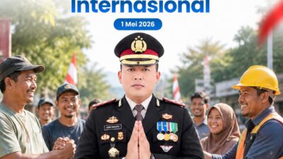 AKBP Agung Tribawanto, Kapolres Pasaman Barat, Sampaikan Ucapan dan Harapan untuk Buruh Indonesia