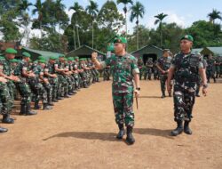 Brigjen TNI Aji Mimbarno Dorong Yonif TP 951/Pandeka Marapi Menjadi Kekuatan Pertahanan yang Memberi Manfaat Bagi Masyarakat